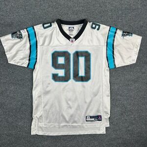 Reebok Julius Peppers Carolina Panthers NFL Jersey Kids XL 18-20 White 90 RBK